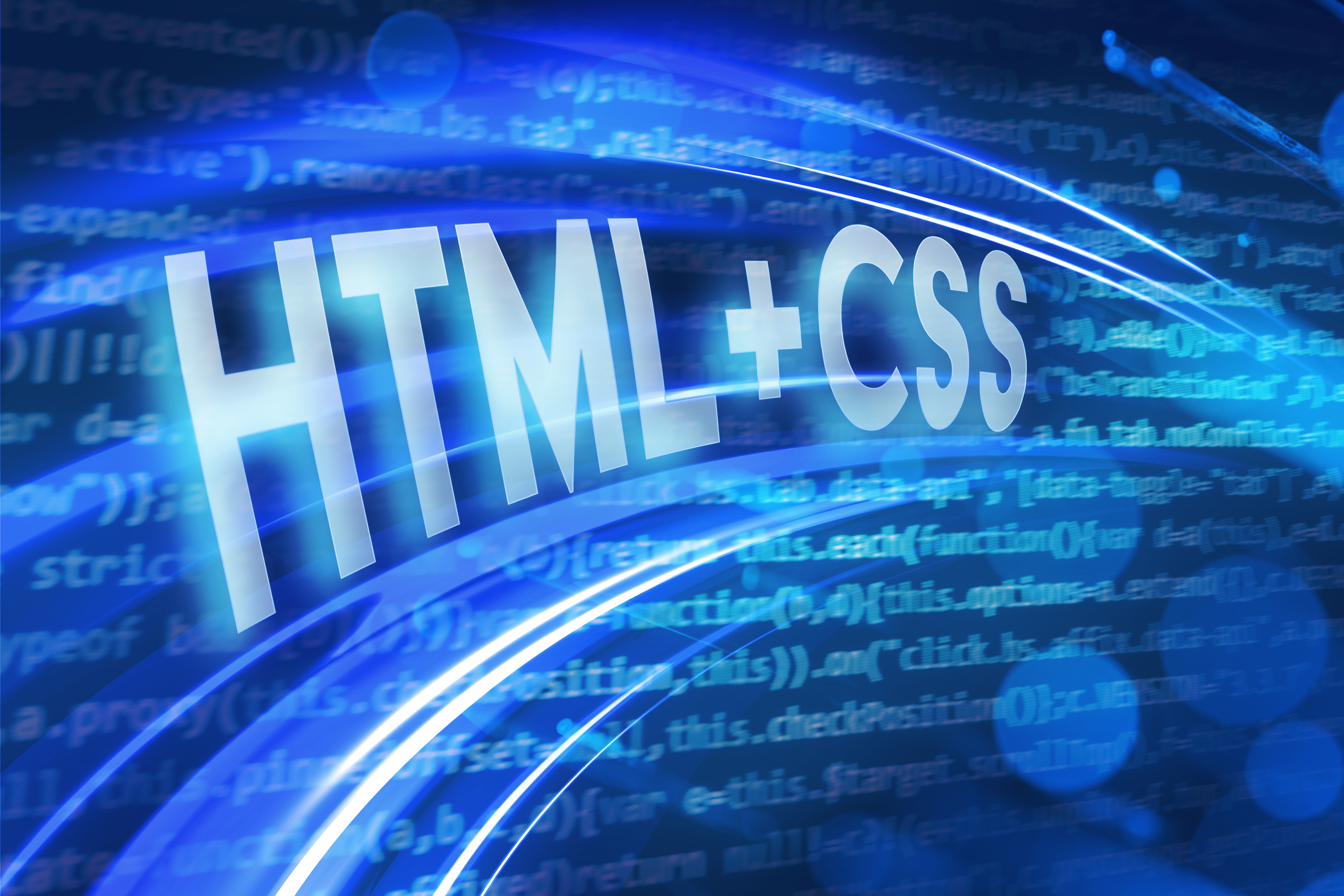 HTML and CSS template thumbnail
